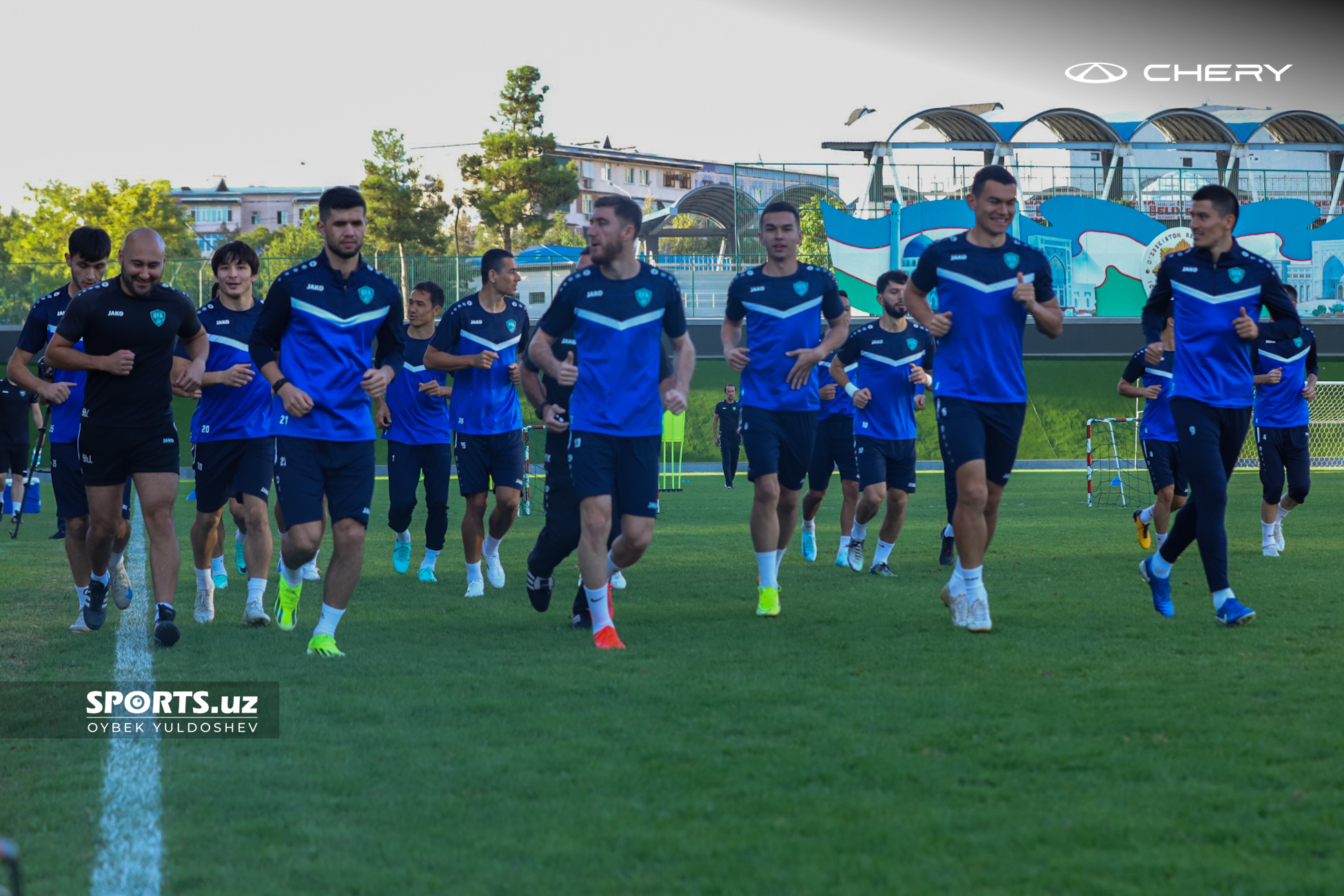 Uzbekistan national team. Trenirovka 02.09.2024